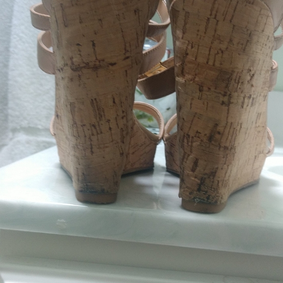 Dolce Vita nude cork wedge - Picture 4 of 10